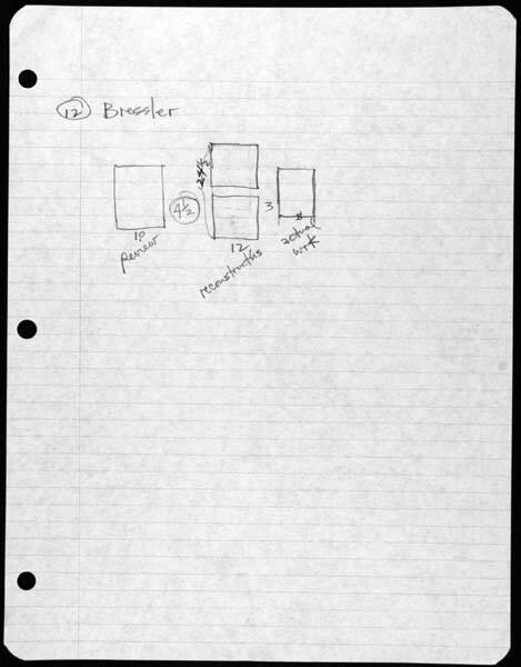 Measurements Pertaining to Bressler-related objects, part of "Reviews"