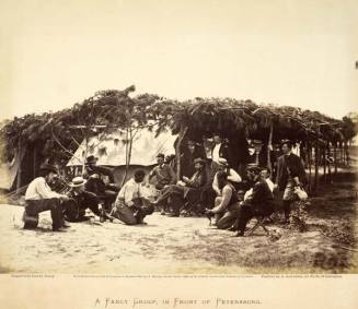 A Fancy Group, in Front of Petersburg