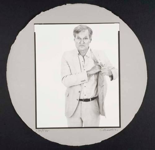 John Ashbery, from the portfolio "Self-Portrait in a Convex Mirror"