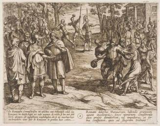 ​The Conscription of the Batavians, plate 2 from the series “The War Between the Romans and the Batavians”