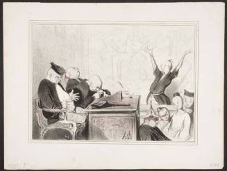 La Justice Chinoise (Chinese Law), plate 5 from the series "Voyage en Chine" (Traveling to China)
