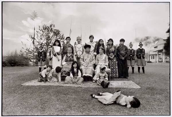 Sikkim. Chogyal Palden Thondup Namgyal & family