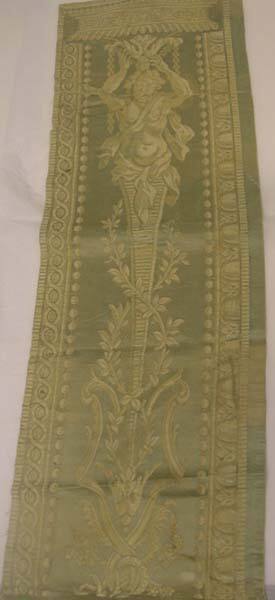 Textile of Zeus and birth of Athena (?)