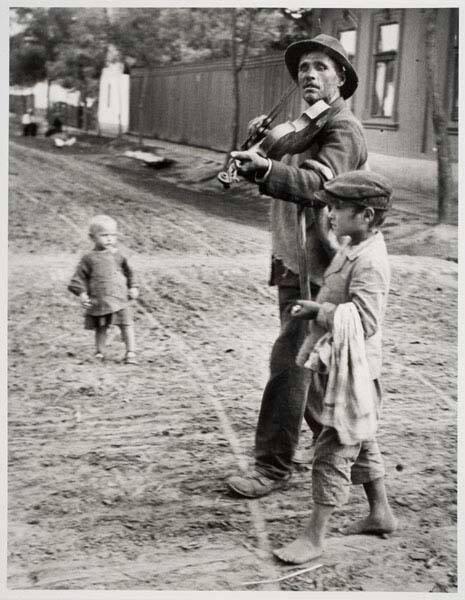 Wandering Violinist, Abony, from the portfolio "A Hungarian Memory"