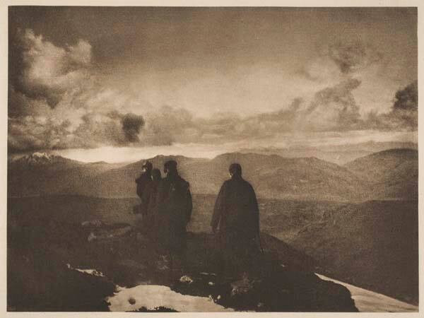 The Dark Mountains, published in "Camera Work," No. 8, October 1904
