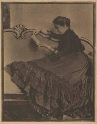 Portrait Study, published in "Camera Work," No. 9, January 1905