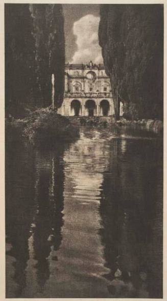 Villa Falconieri, published in "Camera Work," No. 13, January 1906