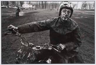 Racer, Schererville, Indiana, from the series "The Bikeriders," from the portfolio "Danny Lyon"