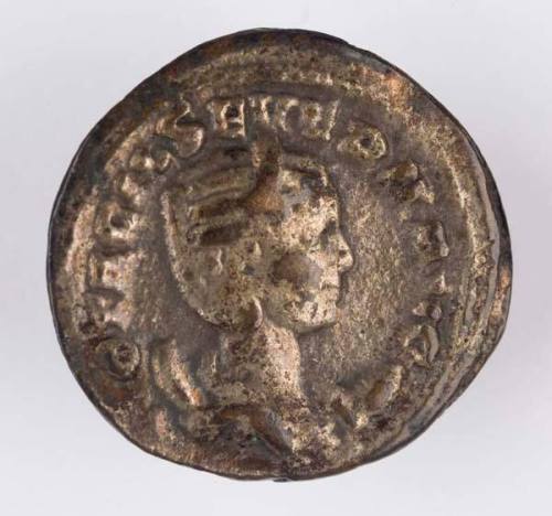 Antoninianus Coin of Otacilia Severa with Drapted Bust / Pietas