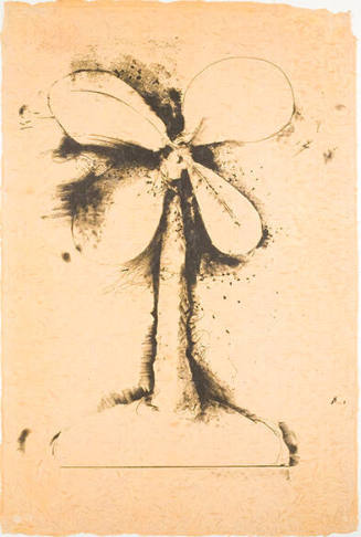 Lithographs of the Sculpture: The Plant Becomes a Fan #3
