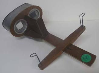 Holmes-type Hand-held Stereoscope