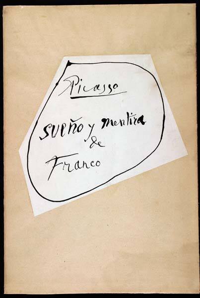 Portfolio cover for "Sueño y mentira de Franco (Dream and Lie of Franco)"