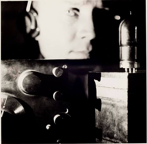 Untitled (Self-Portrait with Radio), from "Portfolio I"