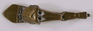 Abrammuo: Ceremonial sword with ape skull on blade