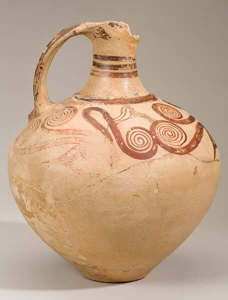 Ewer: Stylized argonauts