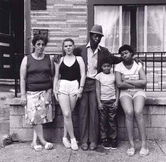 Nathaniel and family, from the series "Lower West Side"
