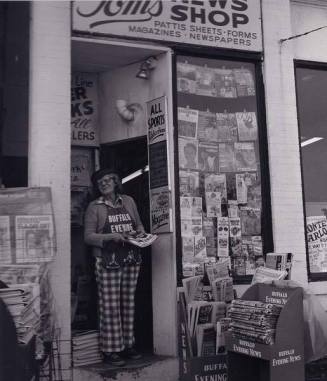 Woman at news shop, from the series "Lower West Side"