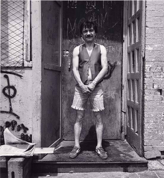 Man in paperhat (Pete), from the series "Lower West Side"