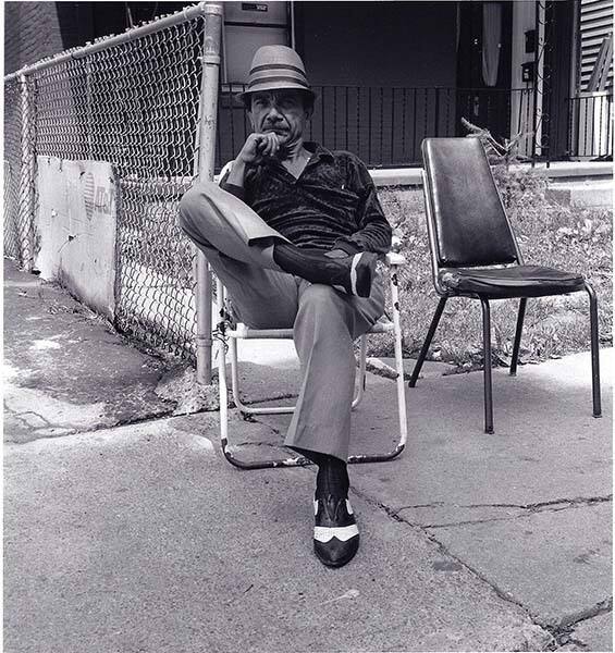 Man in paperhat (Pete), from the series "Lower West Side"