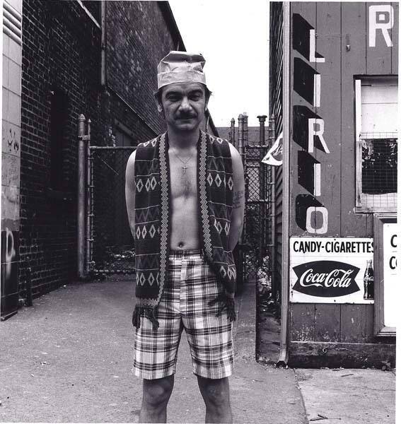 Man with paper hat (Pete), from the series "Lower West Side"