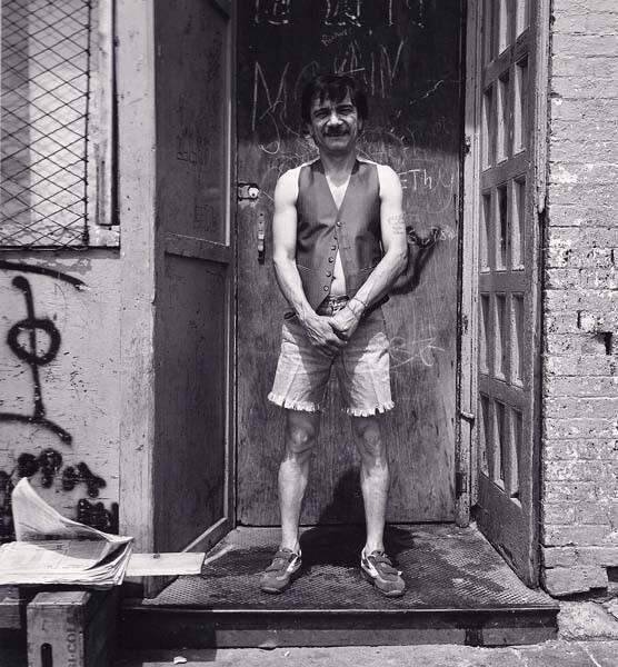 Man with paper hat (Pete), from the series "Lower West Side"