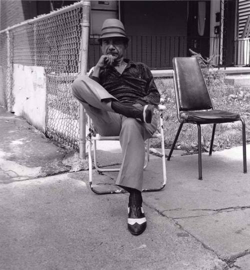 Man with paper hat (Pete), from the series "Lower West Side"