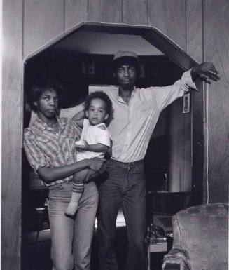Couple with child in door frame, from the series "Lower West Side"
