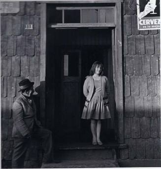 Girl in doorway, from the series "Chile"