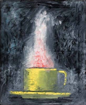 Steaming Yellow Cup