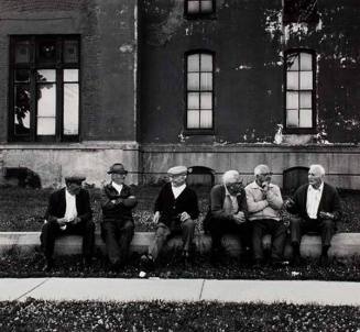 Old men sitting on bench, from the series "Lower West Side"
