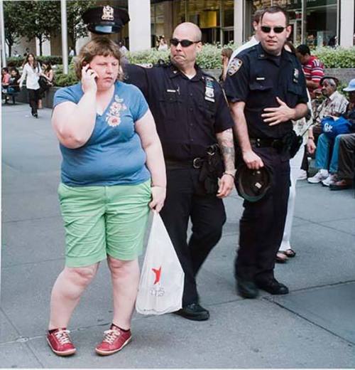 Cops, from the series “Wait Watchers"