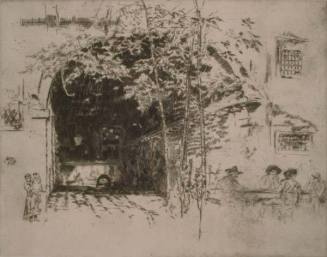 Untitled (Courtyard with Archway)