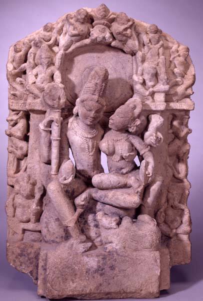 Uma-Mahesvara (Siva and Parvati)