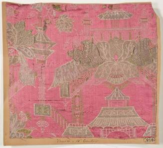 ​Textile with Chinoiserie Design/Pattern
