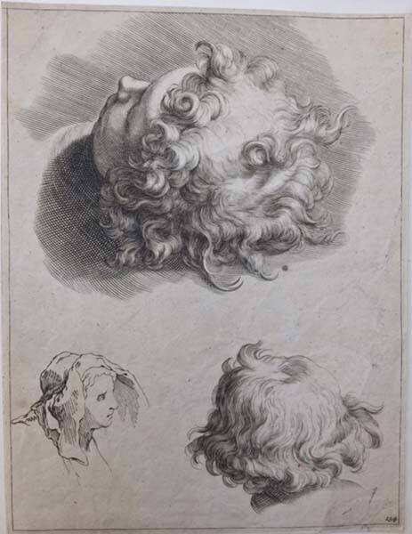 Plate 154 from "The Drawing Book of Abraham Bloemaert"