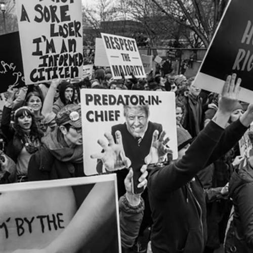 Women's March, Washington, D.C., January, 2017