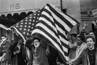Vietnam Demonstration, New York, NY, April, 1967