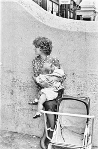 Young Mother and Child, Parnell Square, Dublin