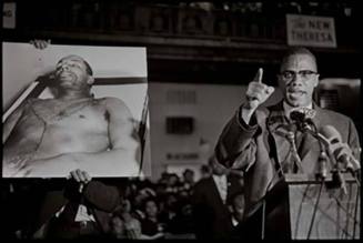 Malcolm X, Harlem, NY, May, 1963