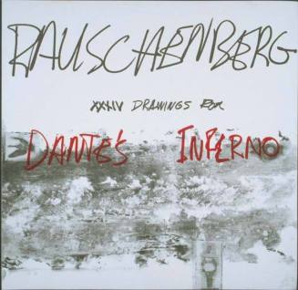Ark, supplementary plate for the deluxe edition of the illustrated book, Rauschenberg: XXXIV Drawings for Dante's Inferno