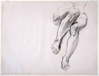 Feet and Legs of Seated Nude
