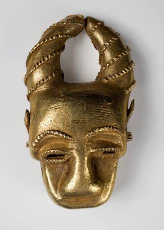 Ornament in the Form of a Bo Nun Amuin (Sacred Mask)