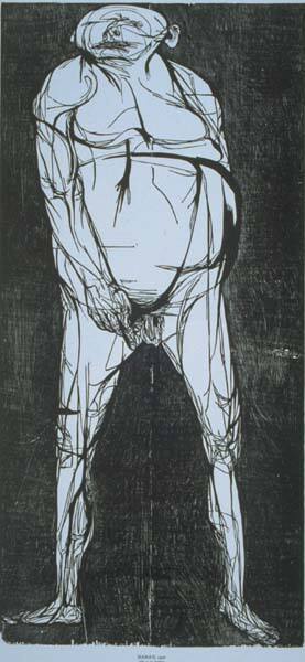 Haman, from the portfolio "Fifteen Woodcuts"