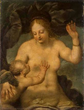 Venus and Cupid (in manner of Titian)