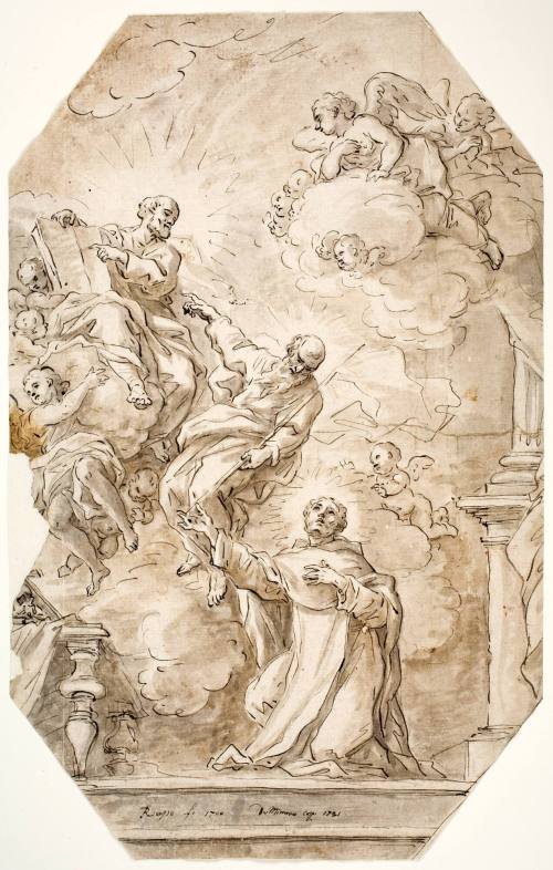 St. Paul Appears to St. Thomas Aquinas Showing Him the Holy Writ