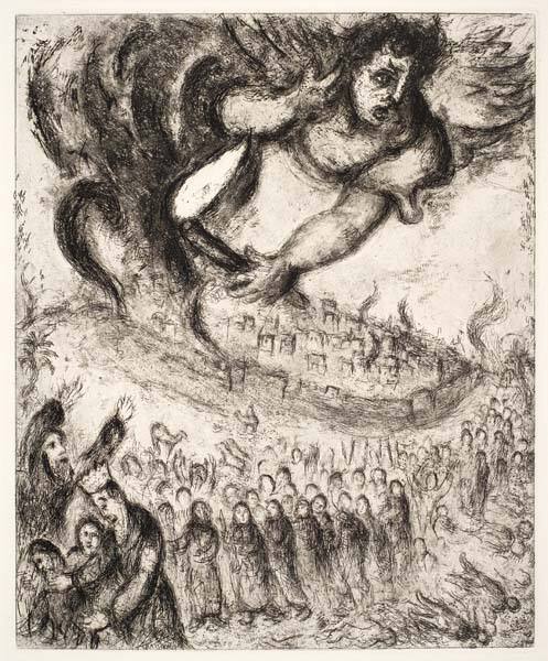 The Taking of Jerusalem by Nebuchadrezzar, According to the Prophecy of Jeremiah (Jer.21:4-7), plate 101 from the series "Bible"