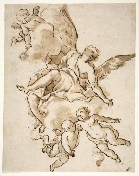 Angel and Putti