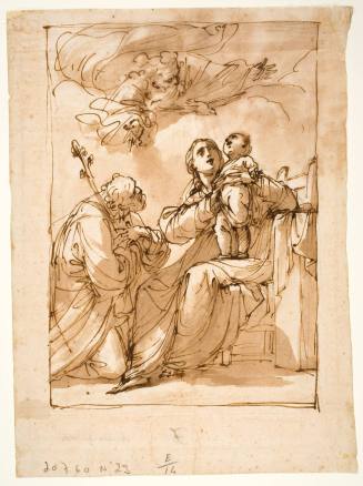 Virgin, Child, and God the Father with Saint Joseph