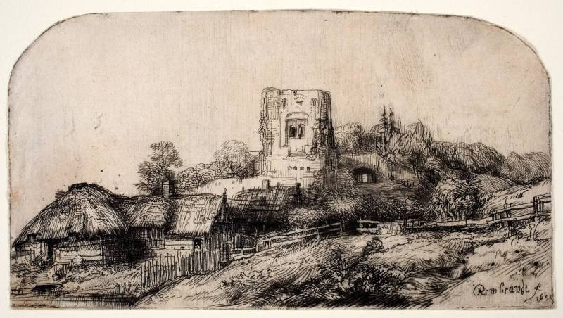 Landscape with a Square Tower