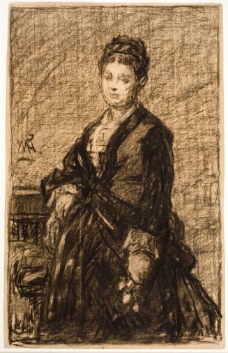 Sketch for Portrait of Mary B. Claflin